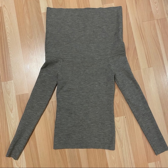 Aritzia Wilfred Croquis Off the Shoulder Sweater S - Picture 4 of 7